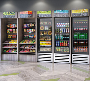 high-tech vending machines